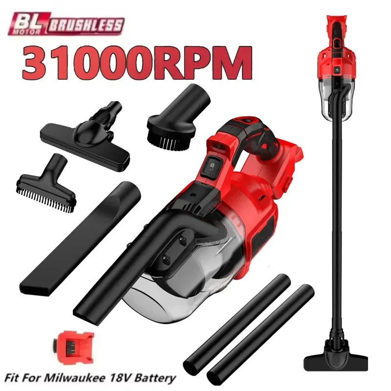 Brushless Handheld Vacuum Cleaner Cordless Home Floor Carpet Car Pet