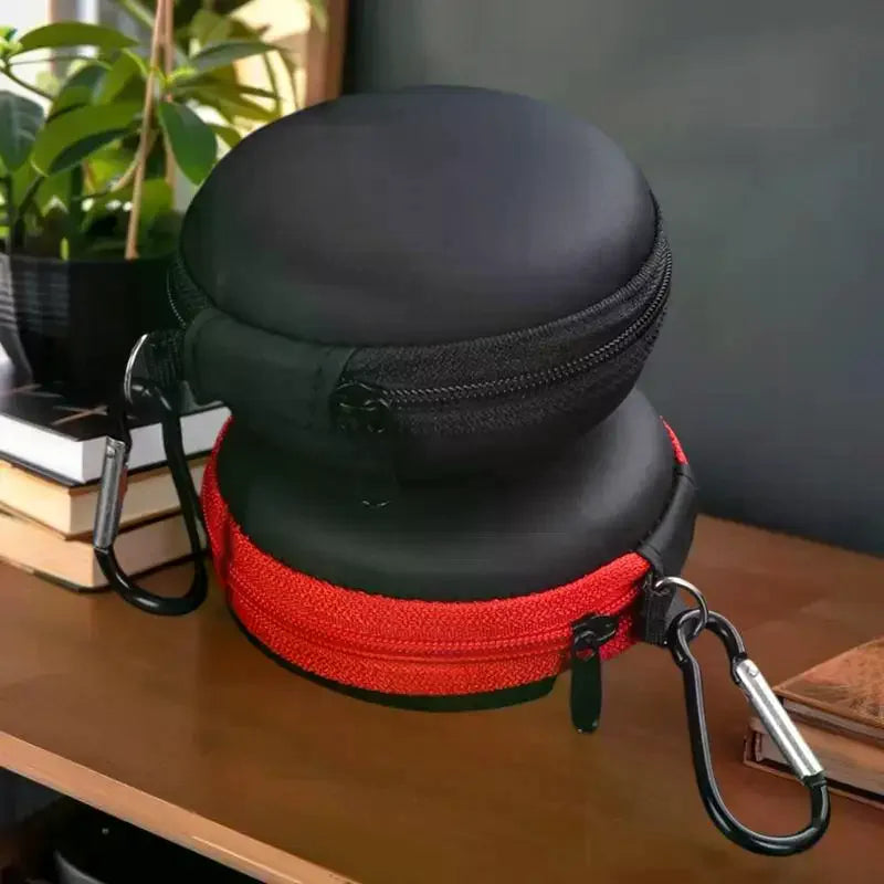 Compact EVA Keychain Ashtray with Pouch – Car & Travel