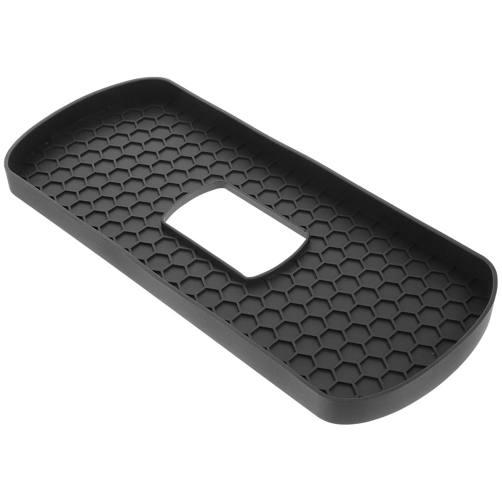 Silicone Bathroom Tray Rectangle Drying Mat Sink Soap Perfume Jewelry