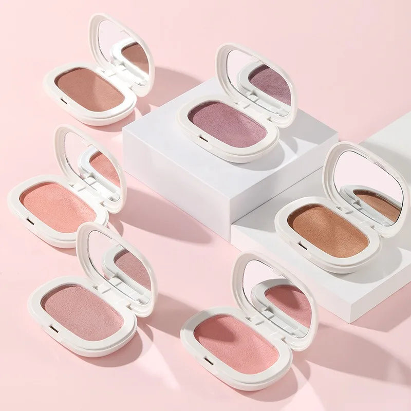 Single Blush Silky Texture No Powder Feeling Low Saturation
