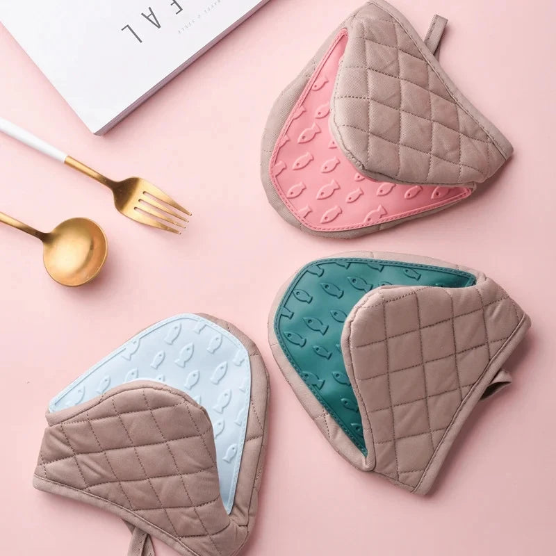 Silicone Oven Glove Mitt – Heat-Resistant Kitchen Potholder