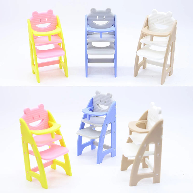 Children's Pretend Play 1 12 Scale Baby Chair Model Doll House Zpaxo