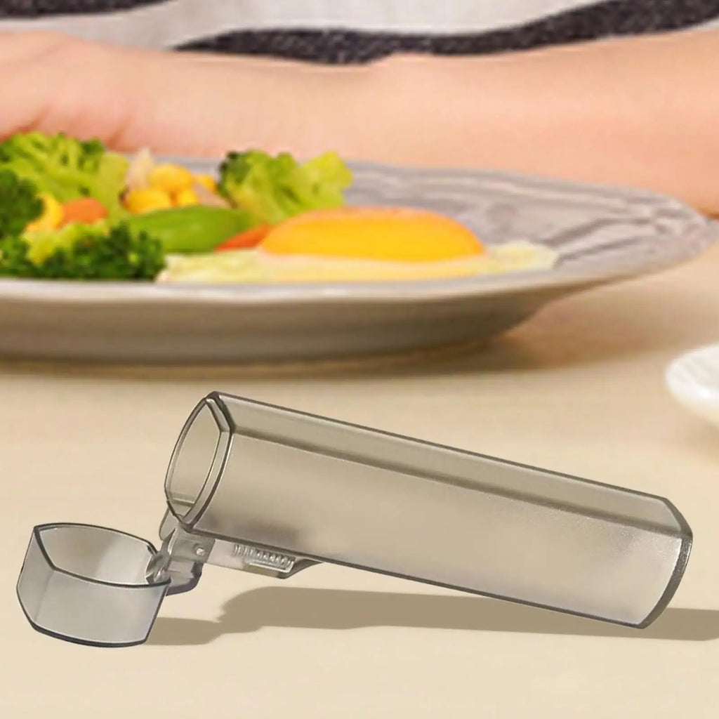 Toothpick Holder Pocket Portable Toothpick Travel Case Transparent Reusable Tooth Picks Case with Lid For Kitchen Restaurant Zpaxo