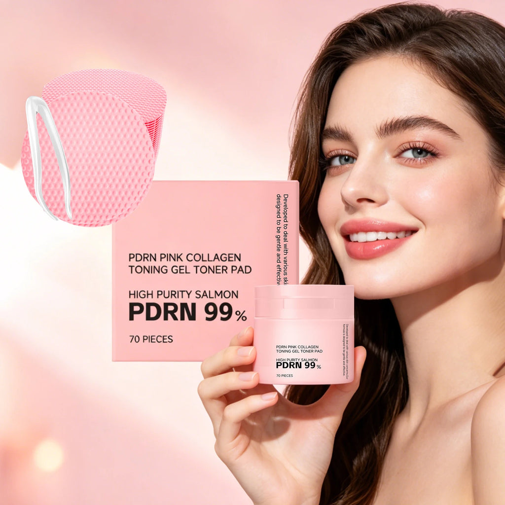 PDRN Collagen Toner Pads – Hydrate, Brighten & Repair Skin Facial Toner Pads Zpaxo