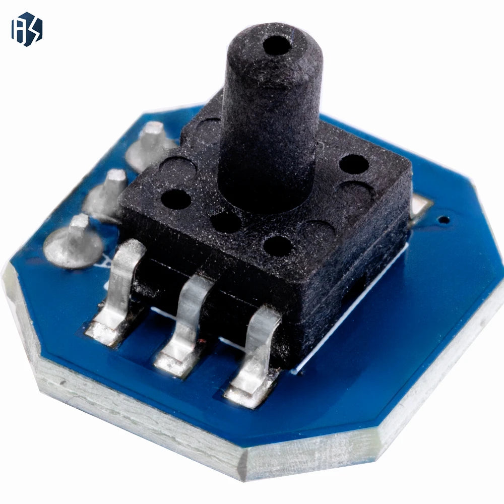 XGZP040 Air Pressure Sensor Module: 0-40KPA (Air/Water Pressure, Level & Depth) – Compatible for Arduino Zpaxo