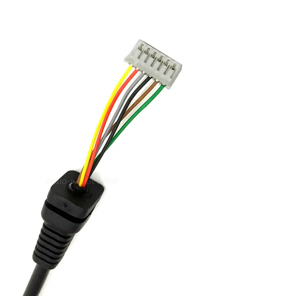 Replacement 6 Pin Microphones Cable Mic Cord Wire Yaesu FT-1900R