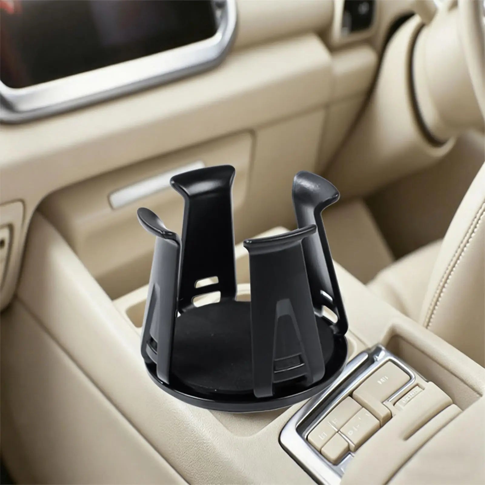 1 Pair Car Cup Holder Adhesive Drink Rack Automotive Interior