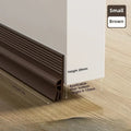 Windproof Door Bottom Sealing Strip Special Air TPE Leakage Strip Lower Windshield Strip Rubber Strips At The Bottom of The Door Zpaxo Brown 1m