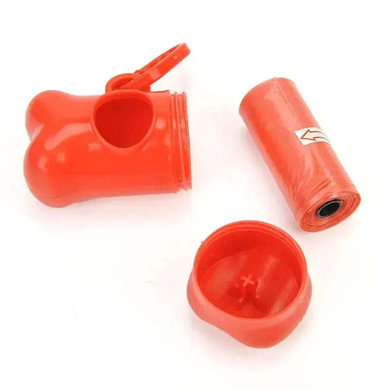 Bone-Shaped Dog Waste Bag Dispenser | Portable Poop Bag Holder