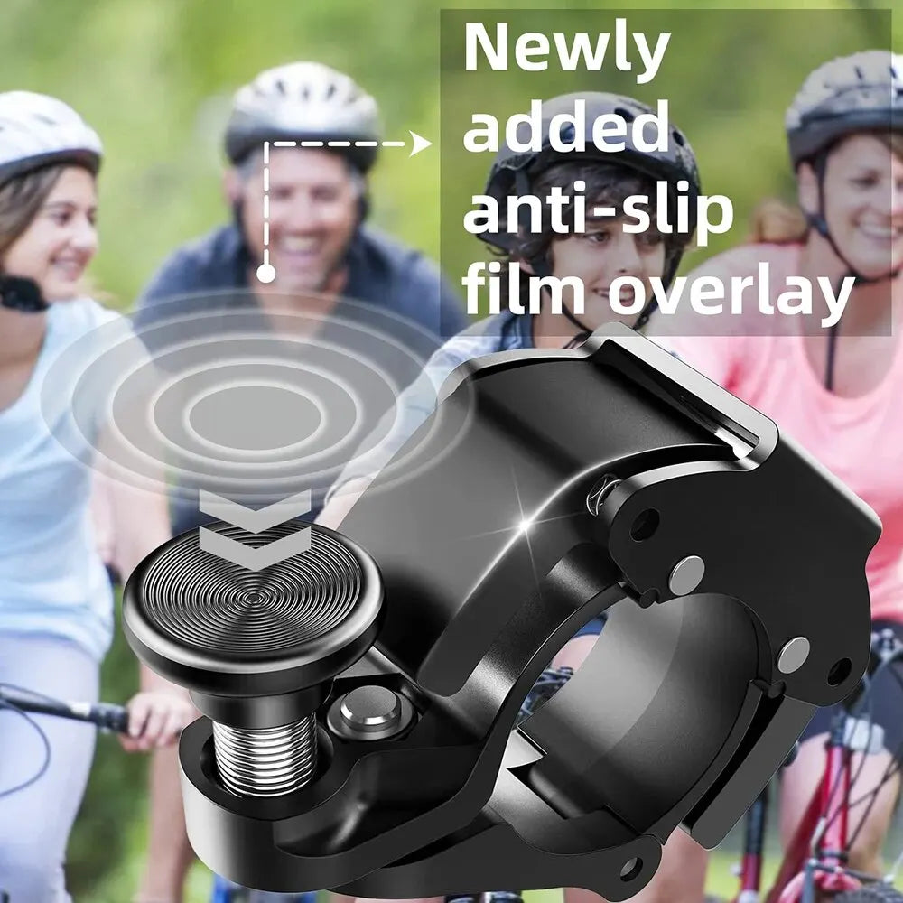 New Stainless Bicycle Bell Ring MTB Cycling Horn Bike Handlebar Bell Crisp Sound Horn for Bicycle Safety Bike Accessories Zpaxo