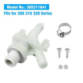 Plastic Water Valve 385311641 Dometic 300 310 320 Series Pedal Flush