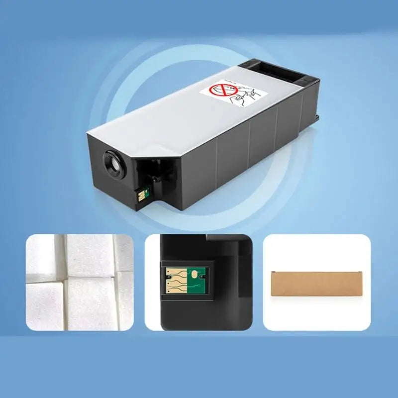 652F Recyclable ABS Waste Container For High Volumed Printing Systems H6000 P5000 P5050 T6190 T6192 Compatibility Zpaxo