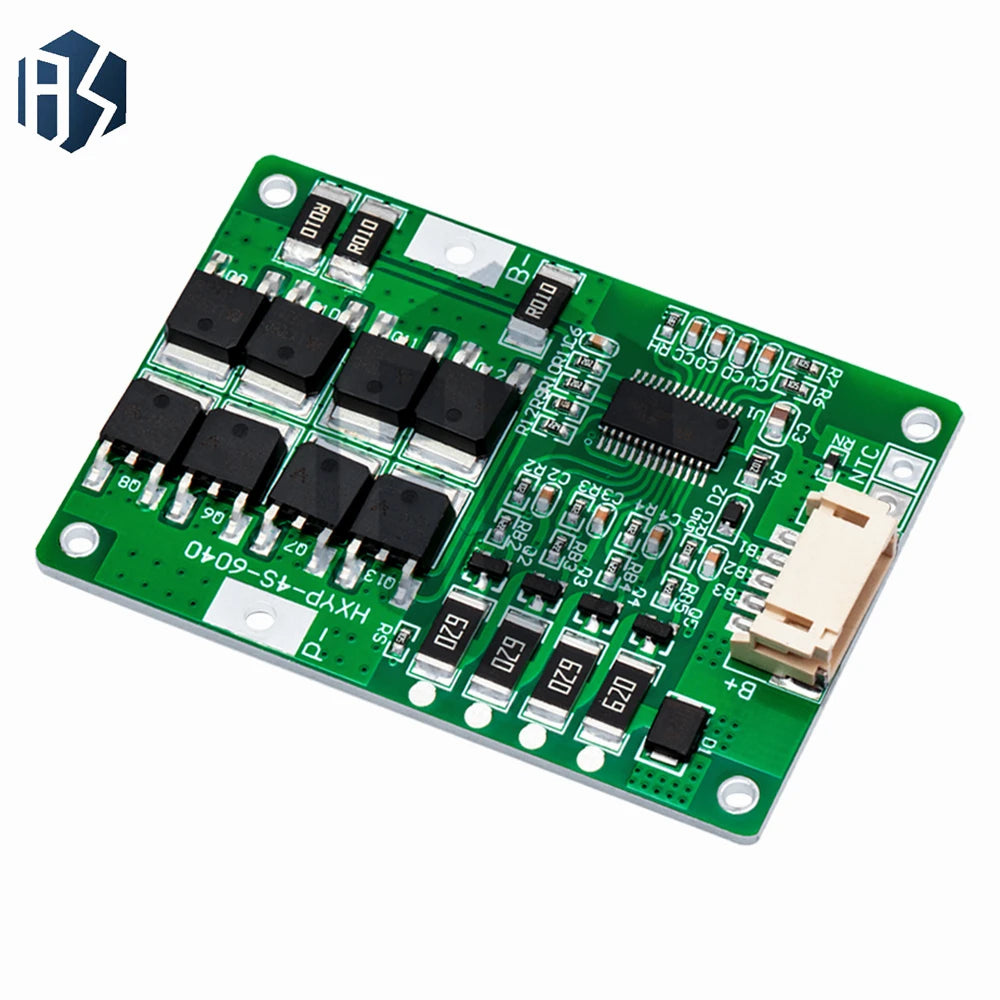 ‌4S 20A LiFePO4 BMS with Active Balancing (12.8V-14.4V) for 32650/32700 Cells - Overcharge/Discharge Protection Operation Zpaxo