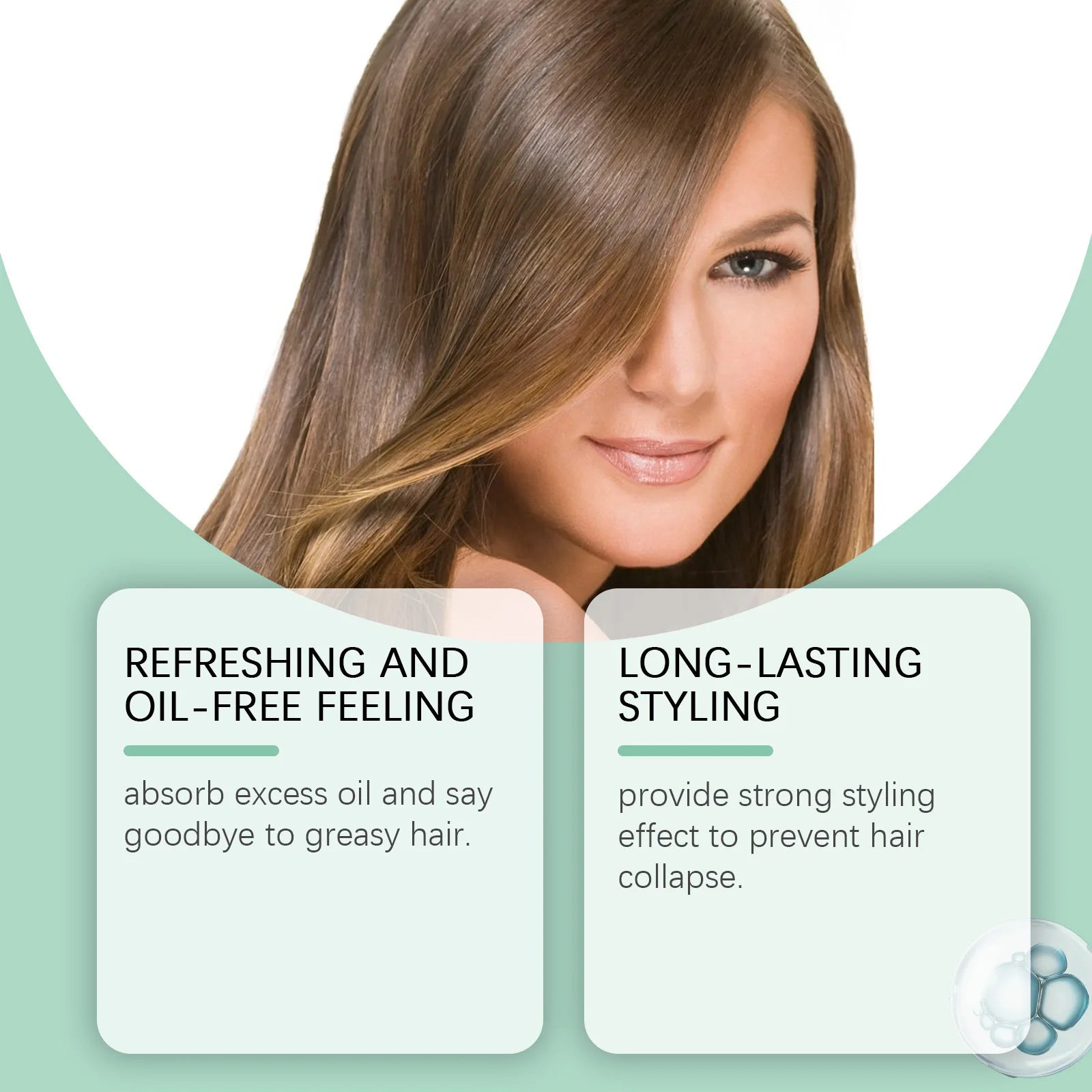 Matte Dry Shampoo Powder Puff – Instant Oil Control & Volume 5g Dry Shampoo Powder Zpaxo