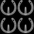 Premium Iron Wall Hook Horseshoe Design Space Saving Hanger
