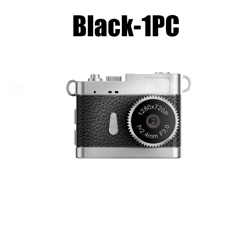 Lightweight Mini Campus Camera Students Stylish Portable Vlog Fashion Zpaxo Black 1PC