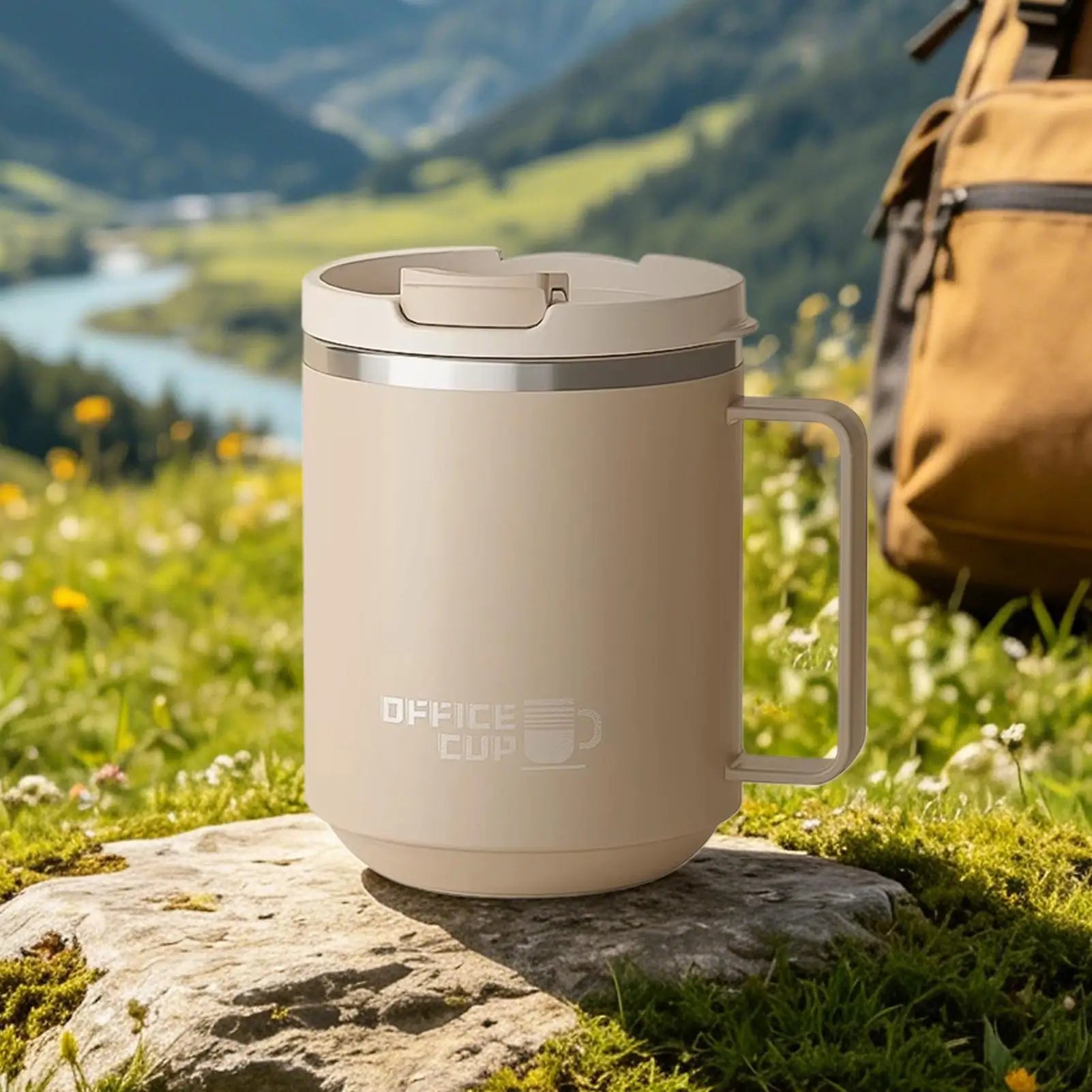 Insulated Coffee Tumbler Double-wall Drink Cups Stainless Steel Mug