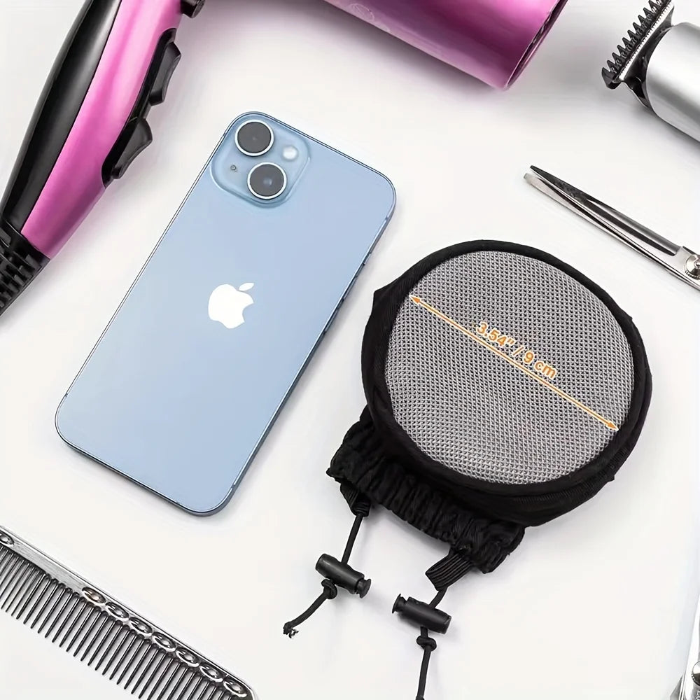 Hair Dryer Diffuser Vibration Cap Double-layer Nylon Sock Curling Zpaxo
