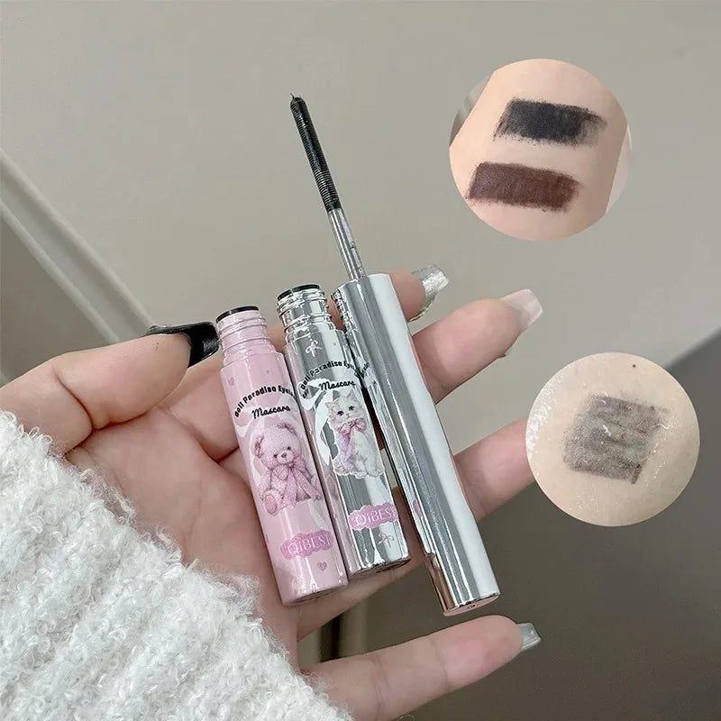 Silk Fiber Curling Mascara Ultra-fine Brush Waterproof Long Lasting