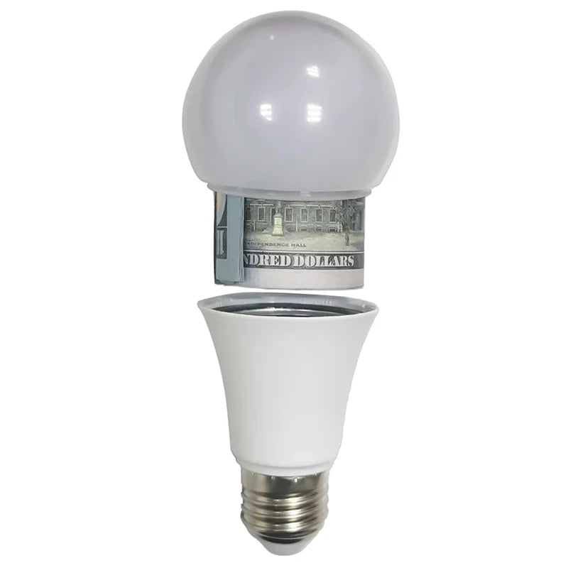 Sight Secret Light Bulb Home Diversion Stash Can Hiding Private Money