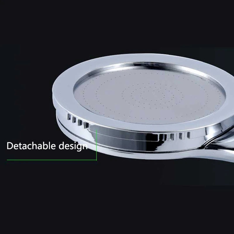 Large Flow Showerhead Silvery End High-quality High-pressure
