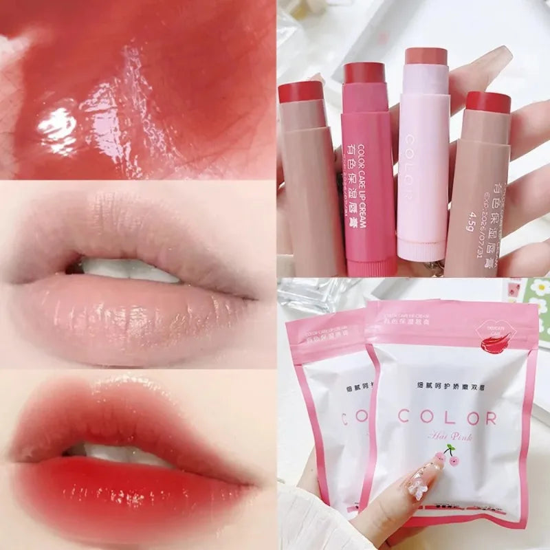 3-Piece Water Glow Lip Oil Long-lasting Moisturizing Anti-drying