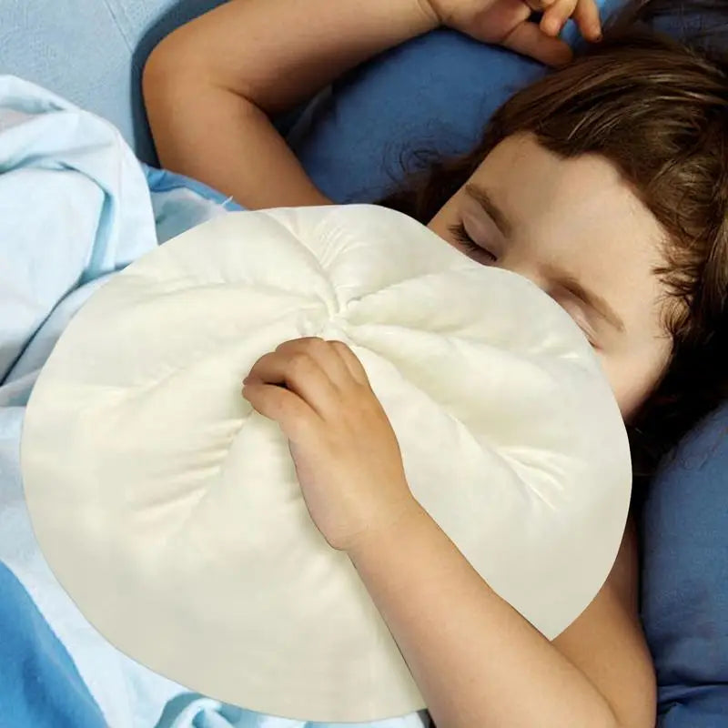 Plush Food Funny Plush Skin-Friendly Big Buns Design Pillows For Kids Living Room Decor Girls Boys Favorite Comfortable Zpaxo
