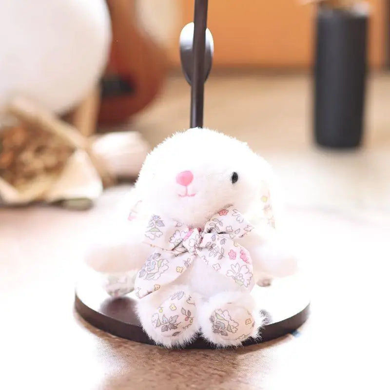 Loveable Cartoon Plush Bunny Stuffed Lop-eared Rabbit Doll Perfect Zpaxo White