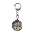 Quality Trekking Portable Keychain Travel Gift Zinc Alloy Vintage Pendant Pocket Compass Camping Compass Mini Compass Key Ring Zpaxo gold