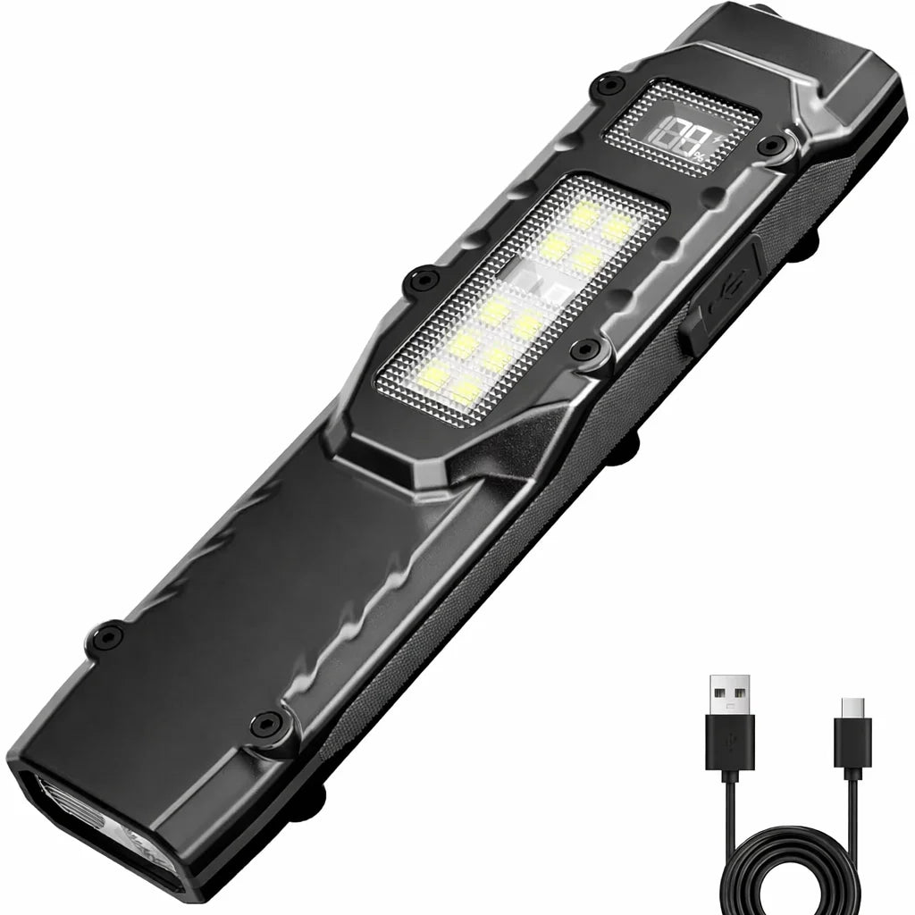 ESMARTER 8-Mode Tactical Rechargeable LED Flashlight 1600 Lm