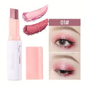 2 In 1 Pearly Highlighter Eyeshadow Stick Makeup Waterproof Long Lasting Glitter Eyeshadow Eyeliner Stick Eyes Makeup Cosmetics Zpaxo 01