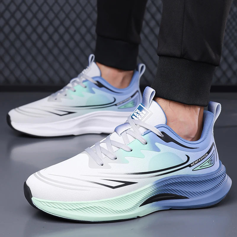 Men's Sneakers Shoes Casual Luxury Trainers Race Running Breathable