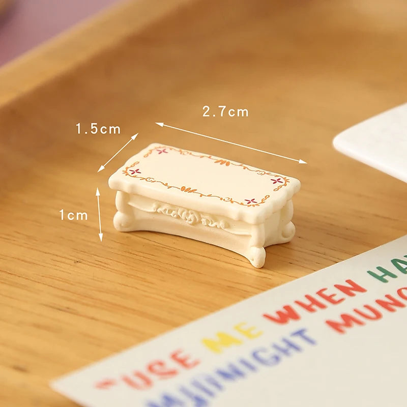 ▶1/12 Dollhouse Simulation Mini Furniture Model Dollhouse Living Room Scene Decoration Dolls House Ornament Pretend Play Toys Zpaxo A14