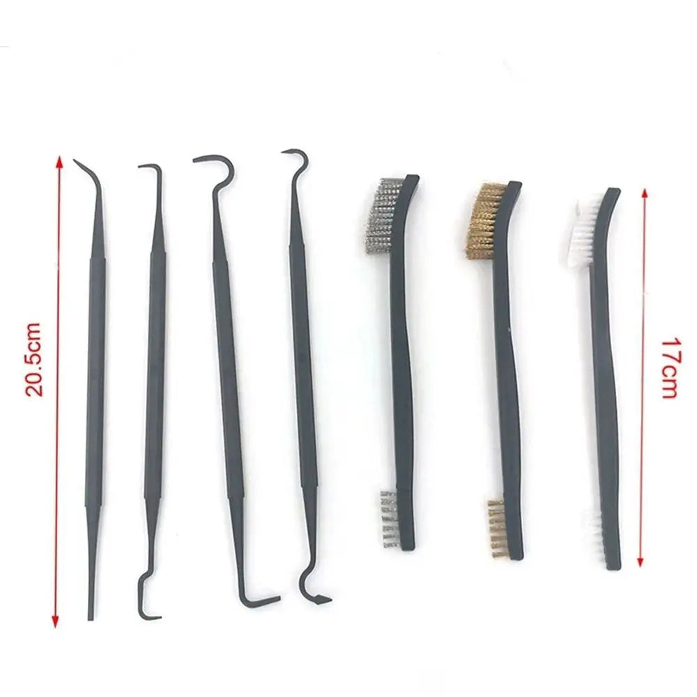 Multipurpose Nylon Pick Wire Brushes Brush Car Cleaning Detailing Zpaxo