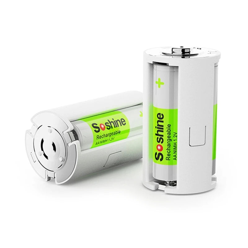 3 AA D Battery Convertor Adapter DIY Holder Cases Gas Stoves Toys