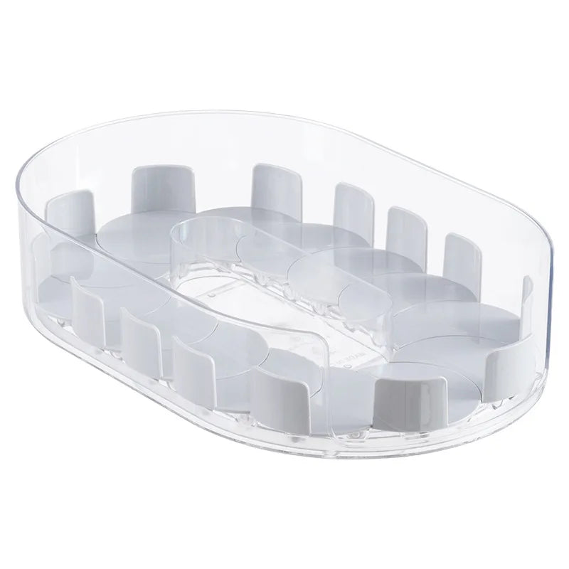 Space Saving Rotating Spice Rack Organizer Countertop Storage Shelf