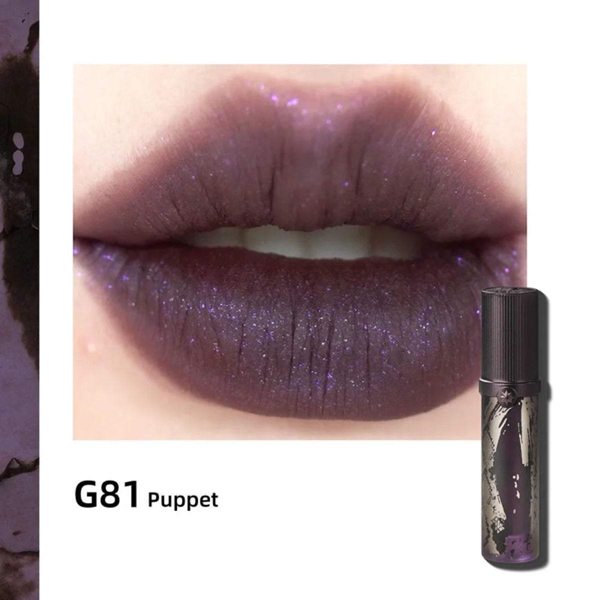 Girlcult MARTIAL WORLD LIPSTICK Lip Cream Mud Thin Matte Soft Mist Zpaxo G81