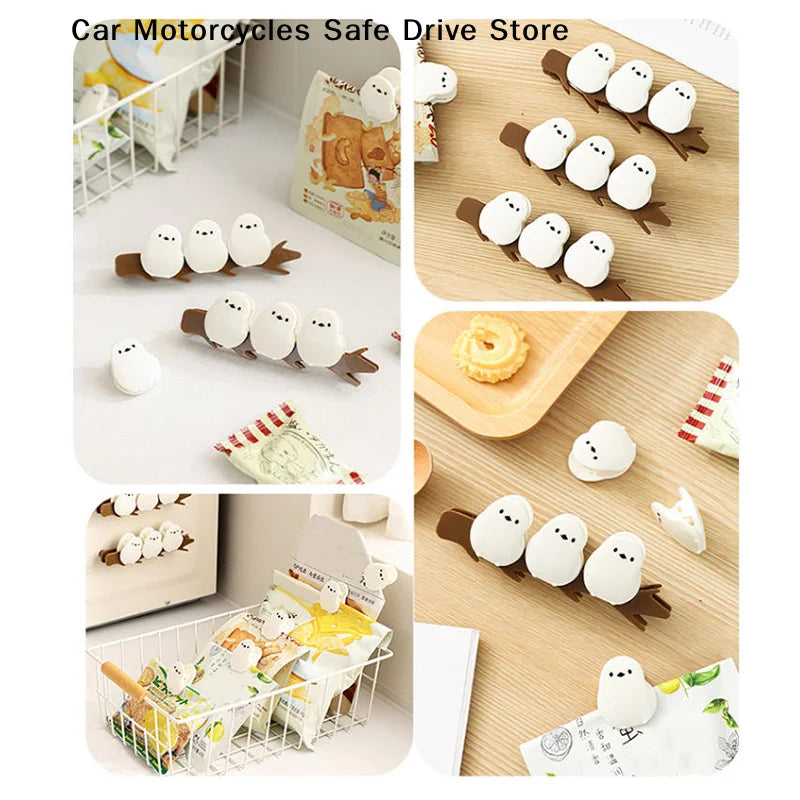 Cute Little Bird Magnetic Sealing Clip Moisture-proof Fresh-keeping