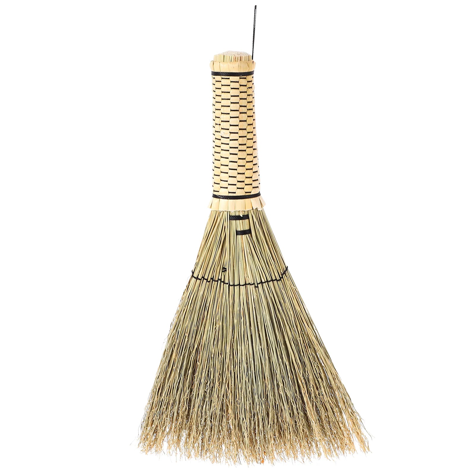 Handmade Straw Bed Sweep Small Cleaning Broom Woven Corn Household Mini Broom Desktop Dustpan Tool Supplies Zpaxo