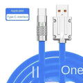 120W 6A Fast Charge C Liquid Silicone Cable Quick 1M USB Charger