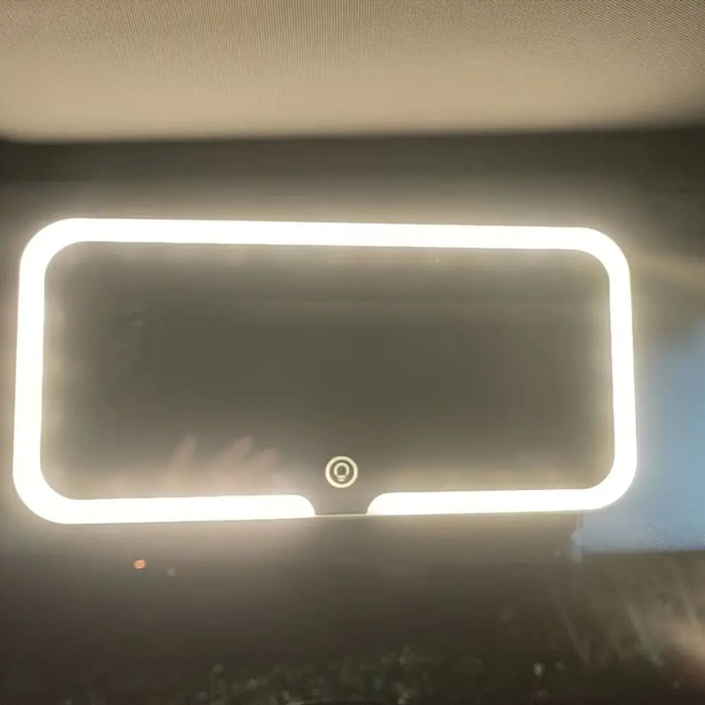 Three Gear Adjustment Sun Visor Vanity Mirror Dimmable Touchscreen Auto Vanity Mirror Makeup Mirror Charging Vanity Mirrors Zpaxo