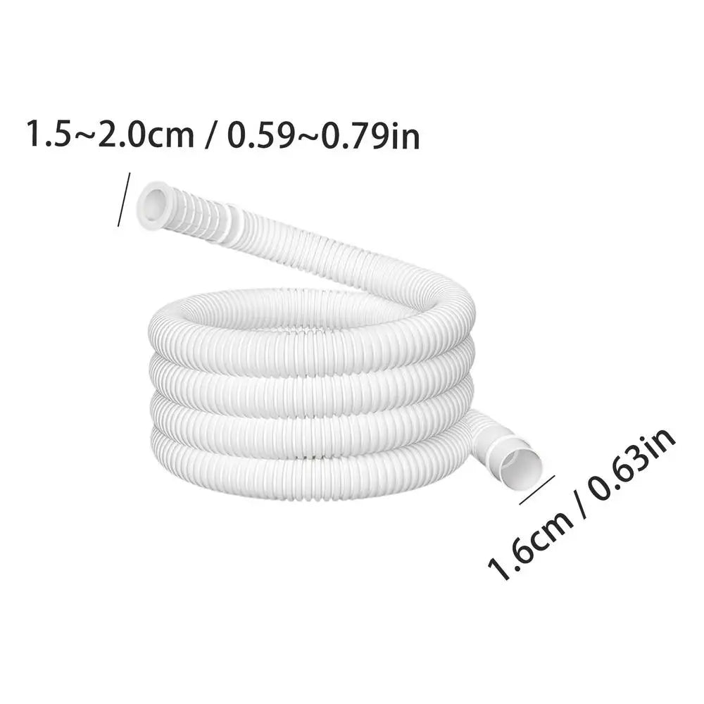 Air Conditioner Drain Hose Flexible Extension Tube Clamp Thickened
