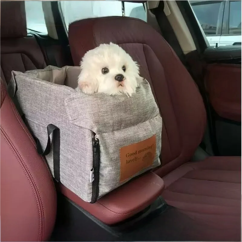 Comfortable Pet Car Seat Portable Dog Cat Travel Bag Safety Buckle Zpaxo