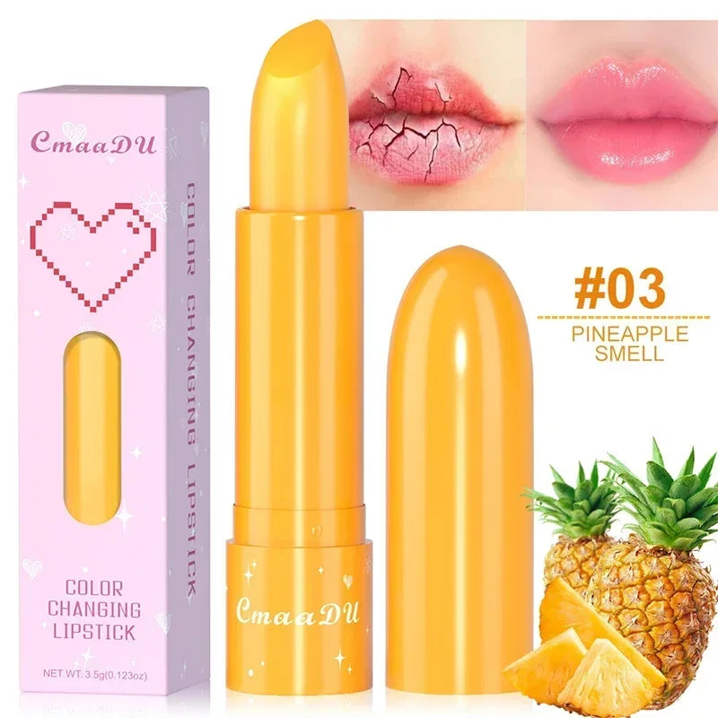 6Color Waterproof Fruit Tinted Shine Changing Moisturizing Nourishing Zpaxo 03