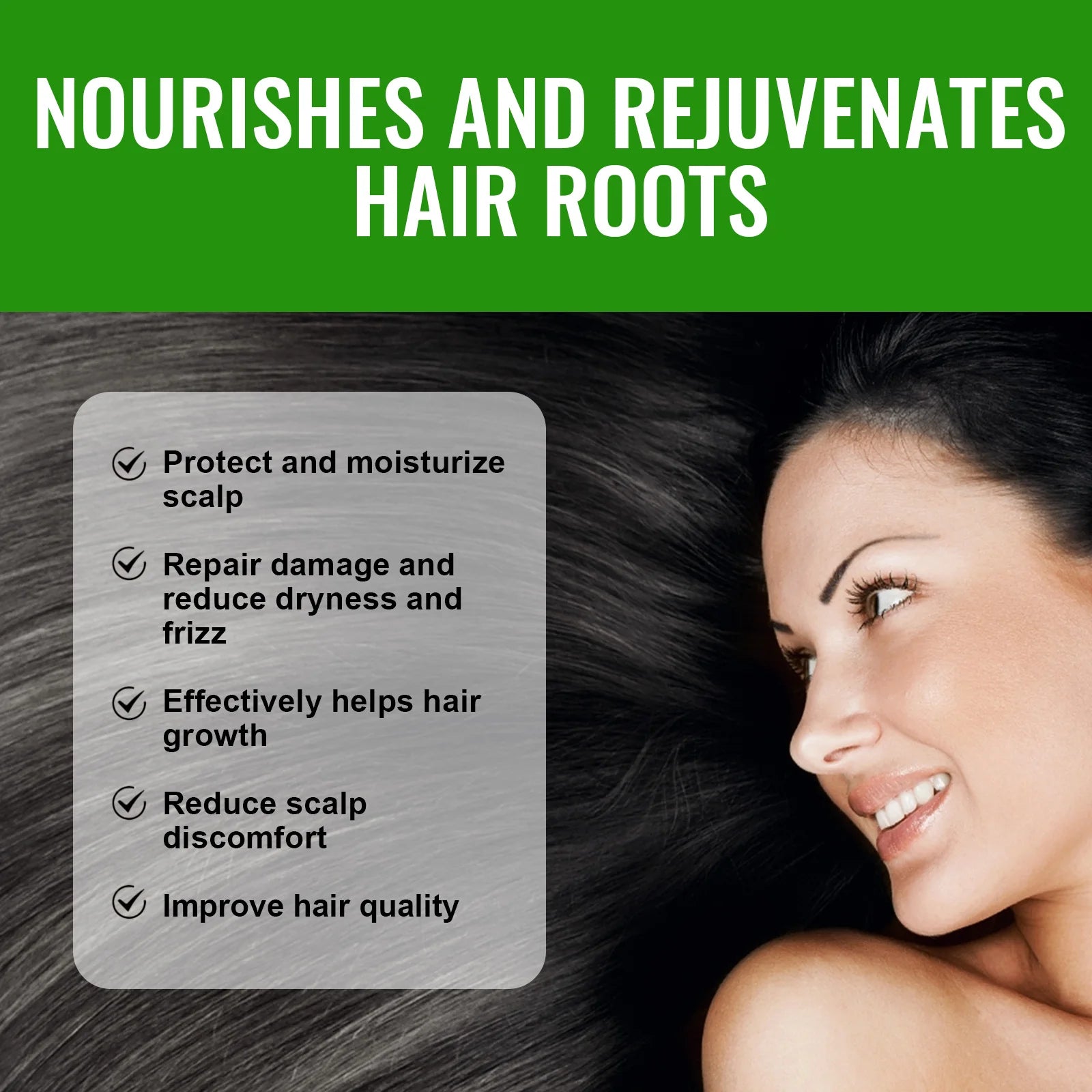 Rosemary Hair Growth Spray - Helps Strengthen Roots, Reduce Hair Loss, Nourish Dry Damaged Hair, Natural Essential Oil Treatment Zpaxo
