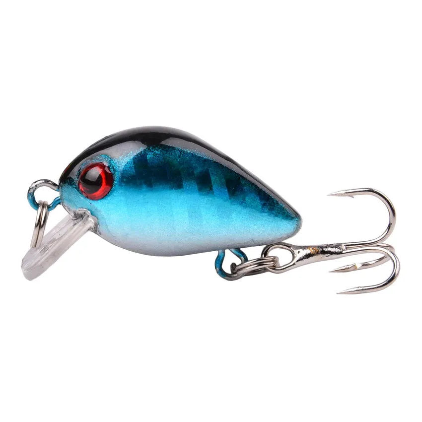 Mini Crankbait Fishing Lures 2.8cm 1.5g – 3/5/8 Pack Mixed Colors Crankbait Fishing Lure Zpaxo