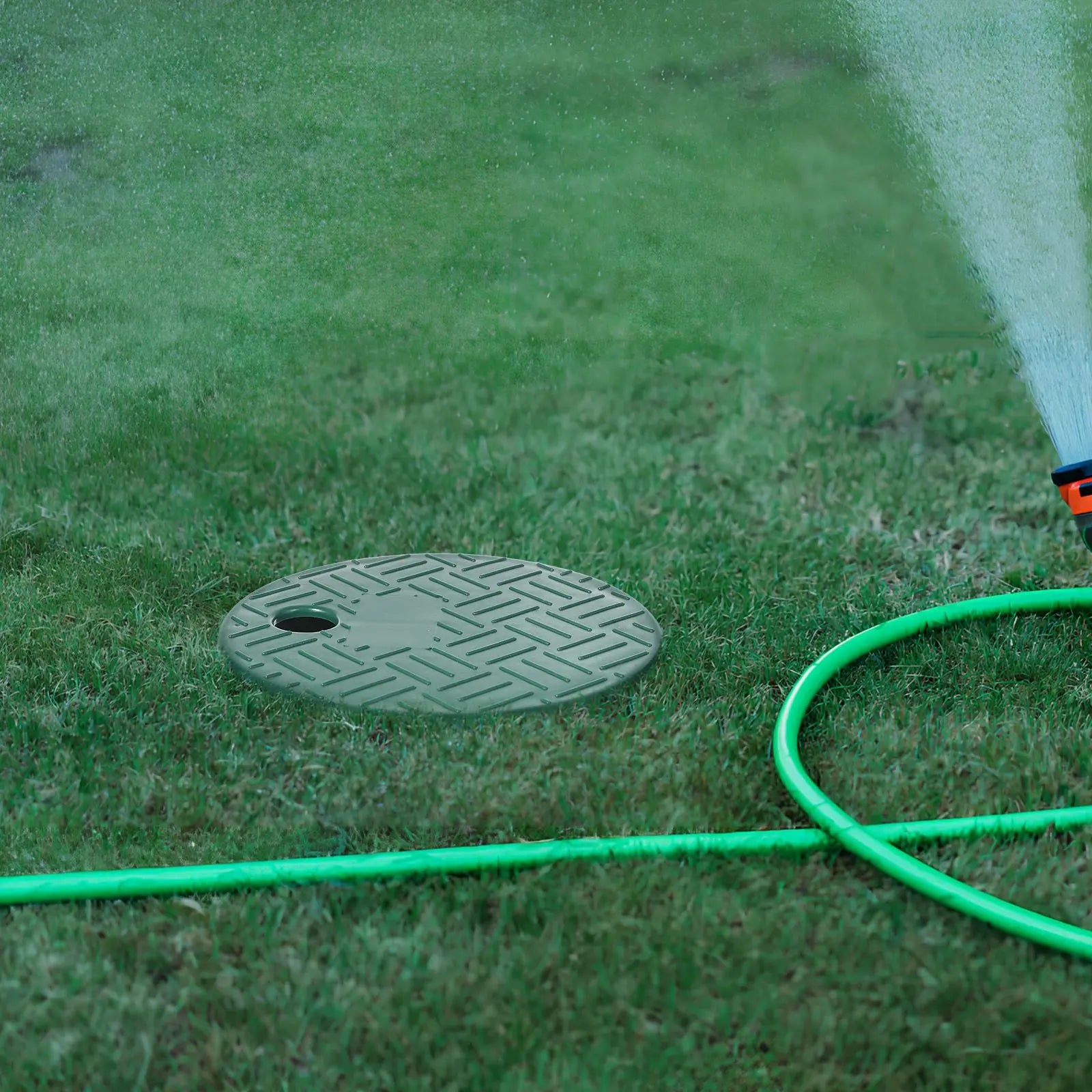 Circular Valve Box Cover Sprinkler System Irrigation Control Water