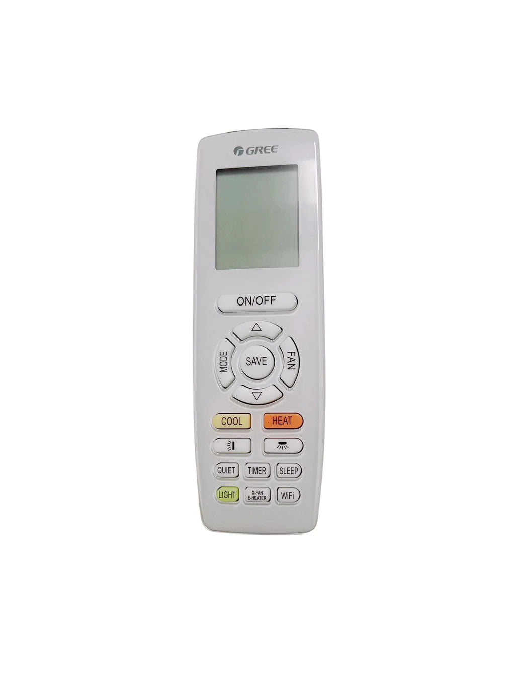 Gree's Brand New Original Remote Control with Various English Versions, Compatible with Both Split and Cabinet Machines Zpaxo