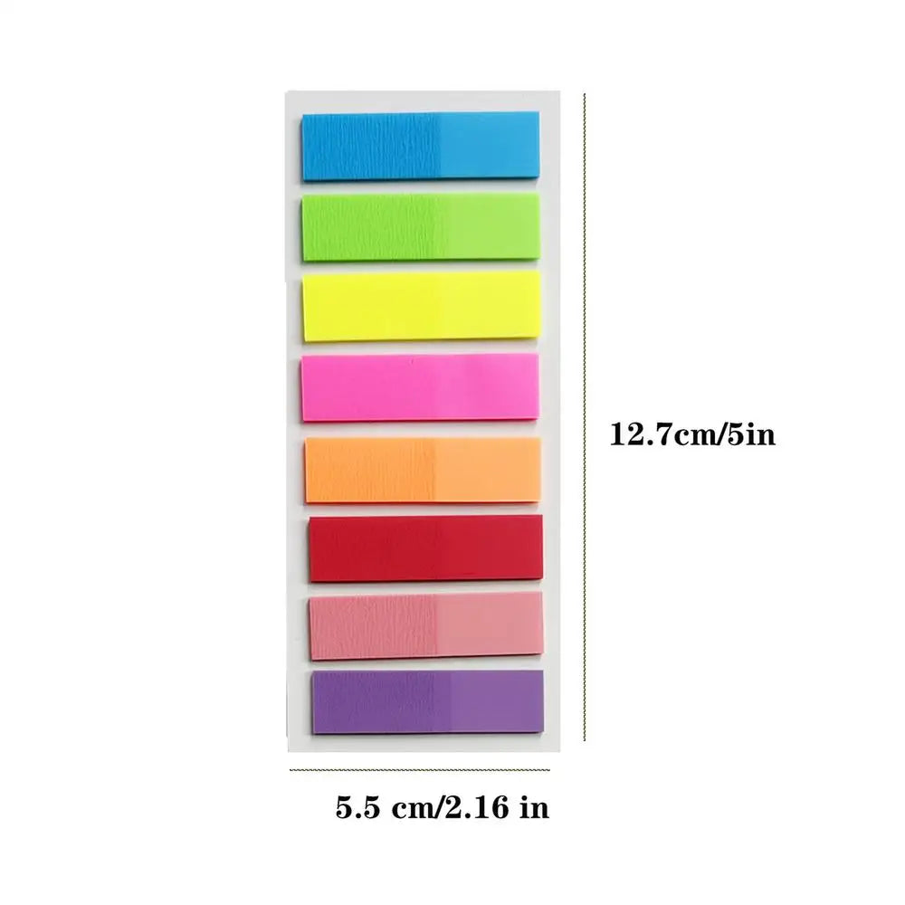 Page Markers Sticky Tabs Multicolor Sticky Writable Repositionable Index Tabs Flags for Pages Book Markers School Supplies Zpaxo flat head