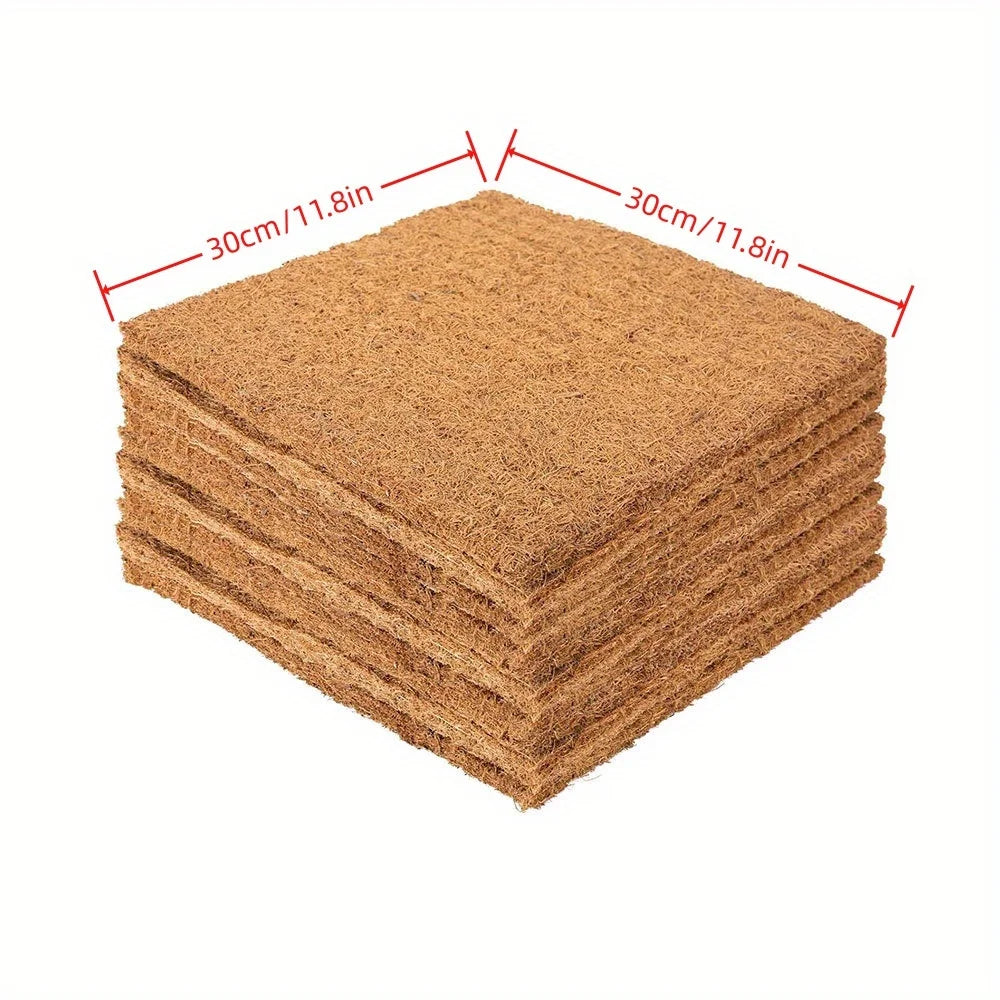 Eco-friendly Coconut Coir Palm Fiber Chicken Nesting Pads Reusable